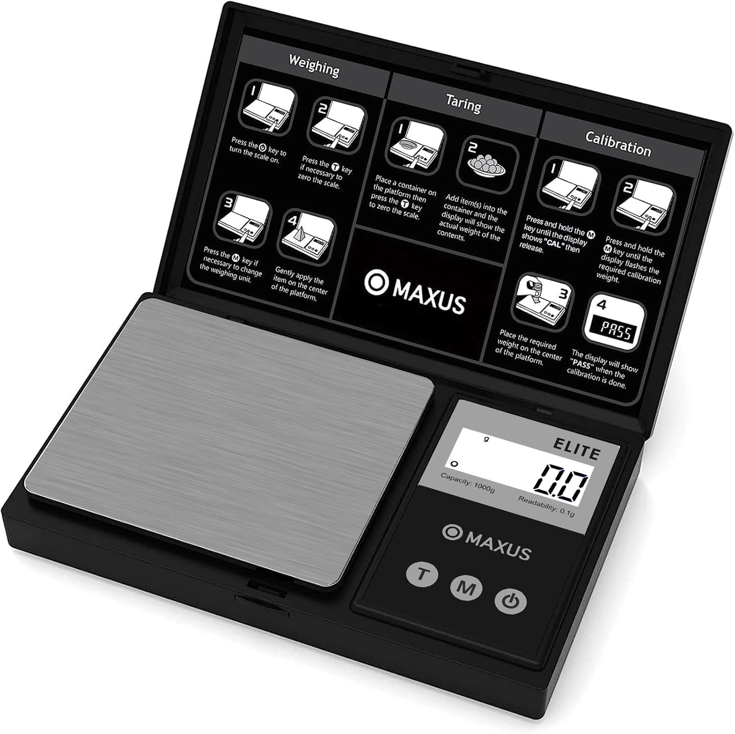 Digital Gram Scale 1000g/0.1g